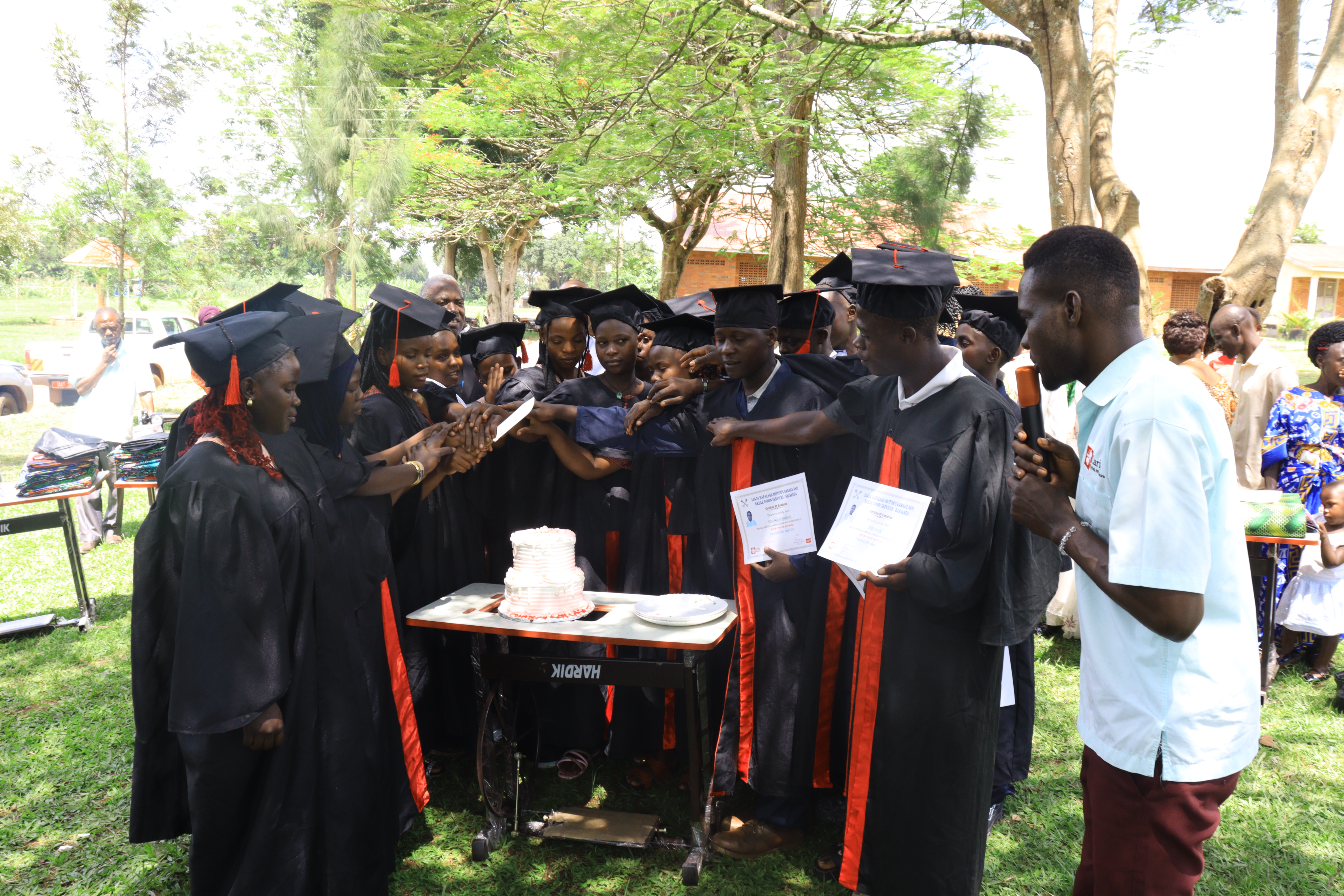 OVC vocational training graduation